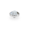 Crystal ring topper on a white background