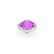 qudo-bocconi-flat-9mm-silver-topper-violet
