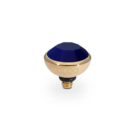 Qudo Bottone 10mm Gold Topper - Deep Sea