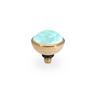 small gold qudo topper for ring