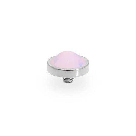 Qudo Canino 9mm Silver Topper - Rose Opal