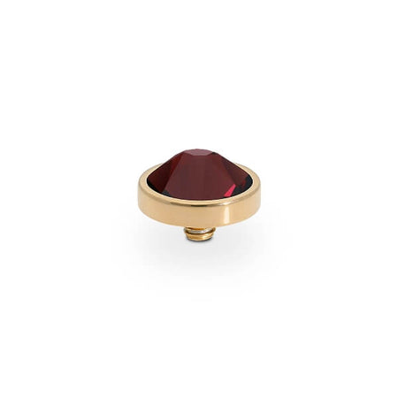 Qudo Canino 9mm Gold Topper - Burgundy