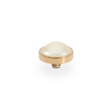 Qudo Canino 9mm Gold Topper - Cream Pearl