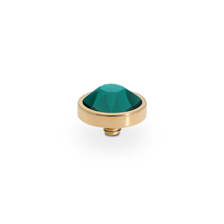 Qudo Canino 9mm Gold Topper - Emerald