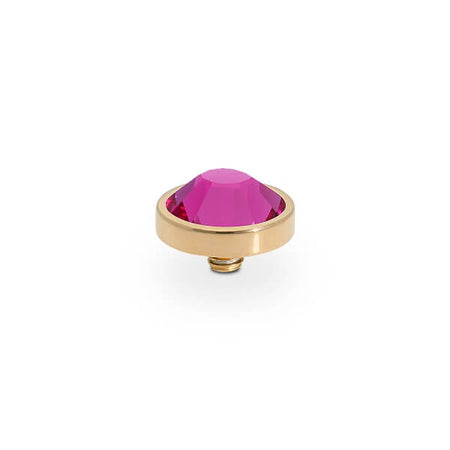 Qudo Canino 9mm Gold Topper - Fuchsia