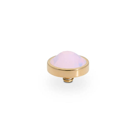 Qudo Canino 9mm Gold Topper - Rose Opal