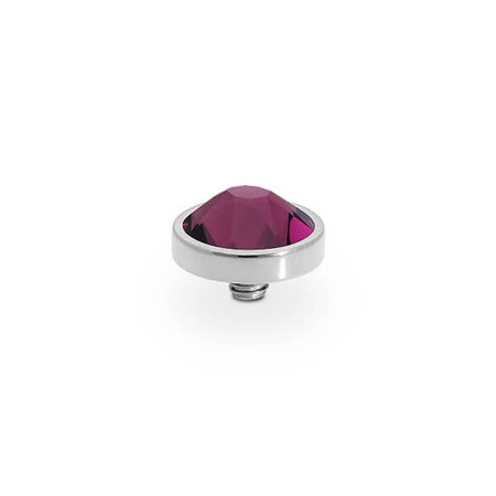 Qudo Canino 9mm Silver Topper - Amethyst