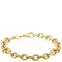 Qudo Cereto Round Link Bracelet - Gold
