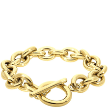ladies chunky gold bracelet