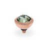 Qudo Bottone 10mm Gold Topper - Black Diamond