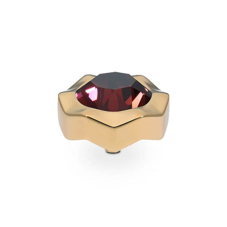 Qudo Nemoli 13mm Gold Topper - Burgundy