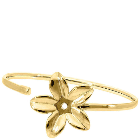 Qudo Pescia Gold Bangle