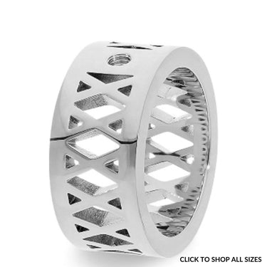 Qudo Rogeno Ring Band - Silver