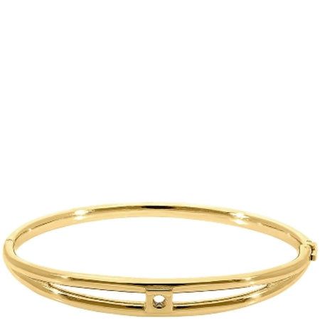 Qudo Roma Gold Bangle