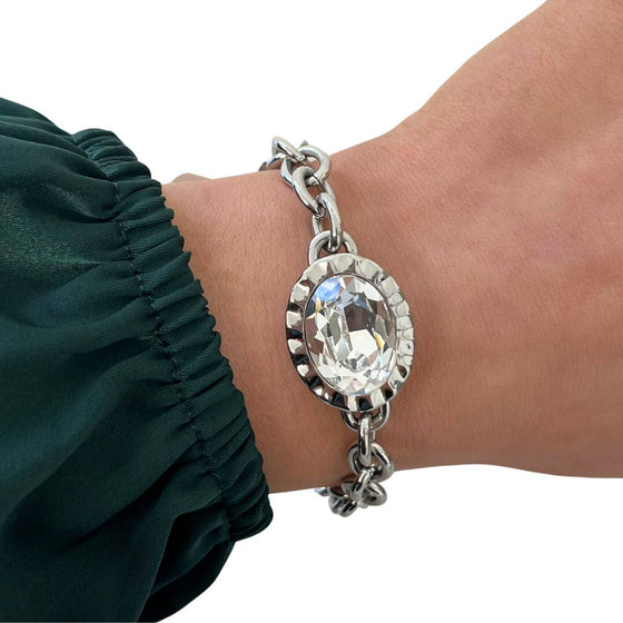 qudo-tivola-silver-chunky-link-bracelet-clear-crystal