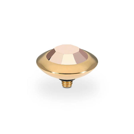 Qudo Tondo 13mm Gold Topper - Capri Gold