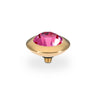 Qudo Tondo 13mm Gold Topper - Rose