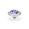 Qudo Tondo 13mm Silver Topper - Violet