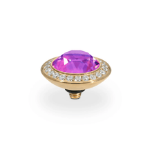 qudo-tondo-deluxe-13mm-gold-topper-electric-violet