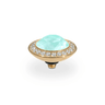 qudo-tondo-deluxe-13mm-gold-topper-soft-mint-ignite-green