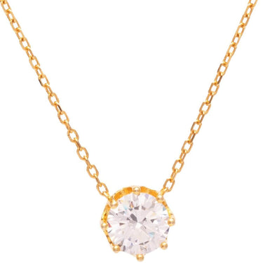 rebecca-diana-gold-clear-crystal-crown-setting-dainty-chain-necklace