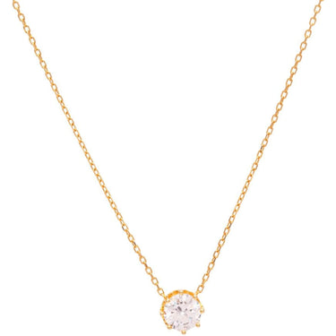 rebecca-diana-gold-clear-crystal-crown-setting-dainty-chain-necklace