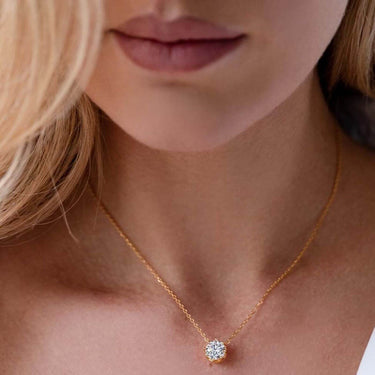 rebecca-diana-silver-clear-crystal-crown-setting-dainty-chain-necklace