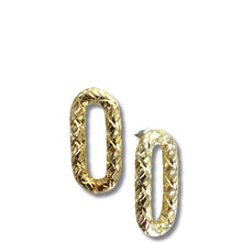 rebecca-diva-diamond-cut-oval-link-earrings-gold