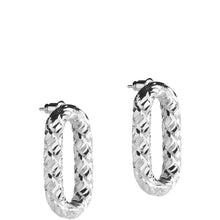 rebecca-diva-diamond-cut-oval-link-earrings-silver