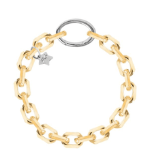 ladies gold rebecca bracelet chunky link