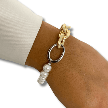 rebecca-diva-gold-chunky-oval-link-pearl-bracelet_2