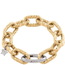 rebecca-diva-gold-diamond-cut-oval-link-bracelet-silver-clasp