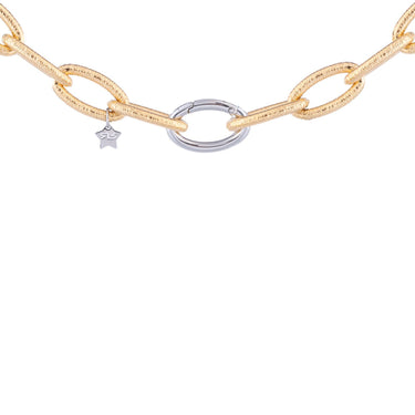 rebecca-diva-gold-textured-oval-link-necklace-silver-clasp-bdvkoo08