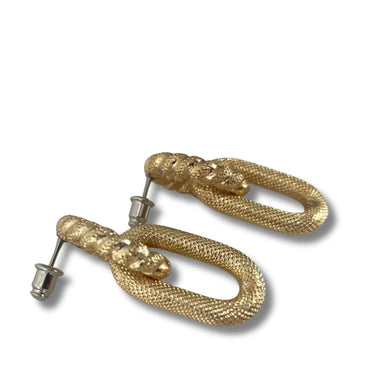 rebecca-diva-gold-twist-oval-link-double-drop-earrings