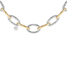 rebecca-diva-two-tone-twist-link-necklace-silver-gold