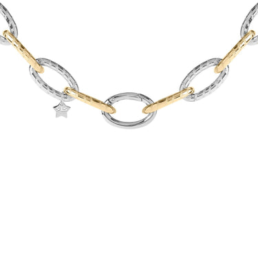 rebecca-diva-two-tone-twist-link-necklace-silver-gold