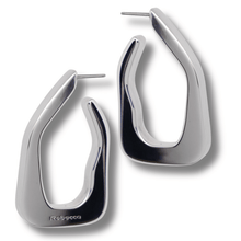 extra large silver hoop earrings