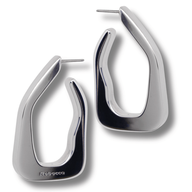 extra large silver hoop earrings