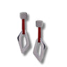 rebecca-kendra-silver-rhombus-pendant-red-cord-earrings