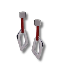 rebecca-kendra-silver-rhombus-pendant-red-cord-earrings