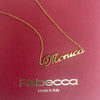 Rebecca My Name Gold Necklace - Monica