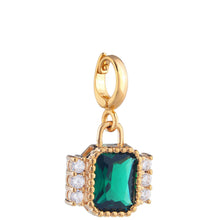 rebecca-my-world-gold-emerald-green-rectangle-clip-on-charm