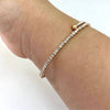 Rebecca My World Rose Gold Glam Bangle