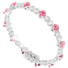 rebecca-my-world-silver-expandable-glam-bangle-pink