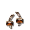 rebecca-woodish-gold-curved-amber-stud-earrings