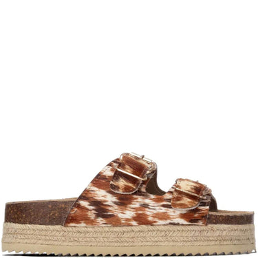 refresh-cow-pattern-slip-on-platform-mule-sandals