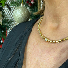 Absolute Gold Chubby Chain Magnetic Closure Necklace