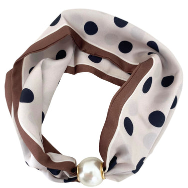 sabrina-pearl-neck-scarf-brown-dotty