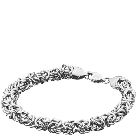 Save Brave Gents Dean Silver Bracelet