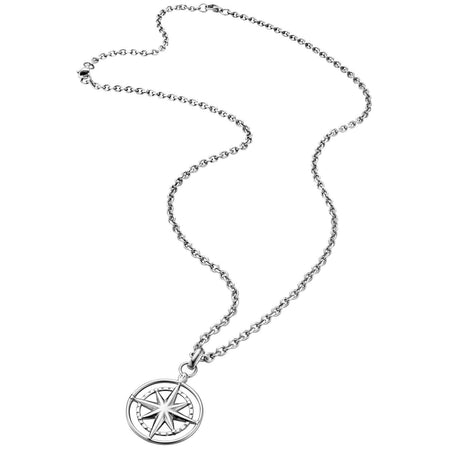 Save Brave Gents Polaris Silver Necklace